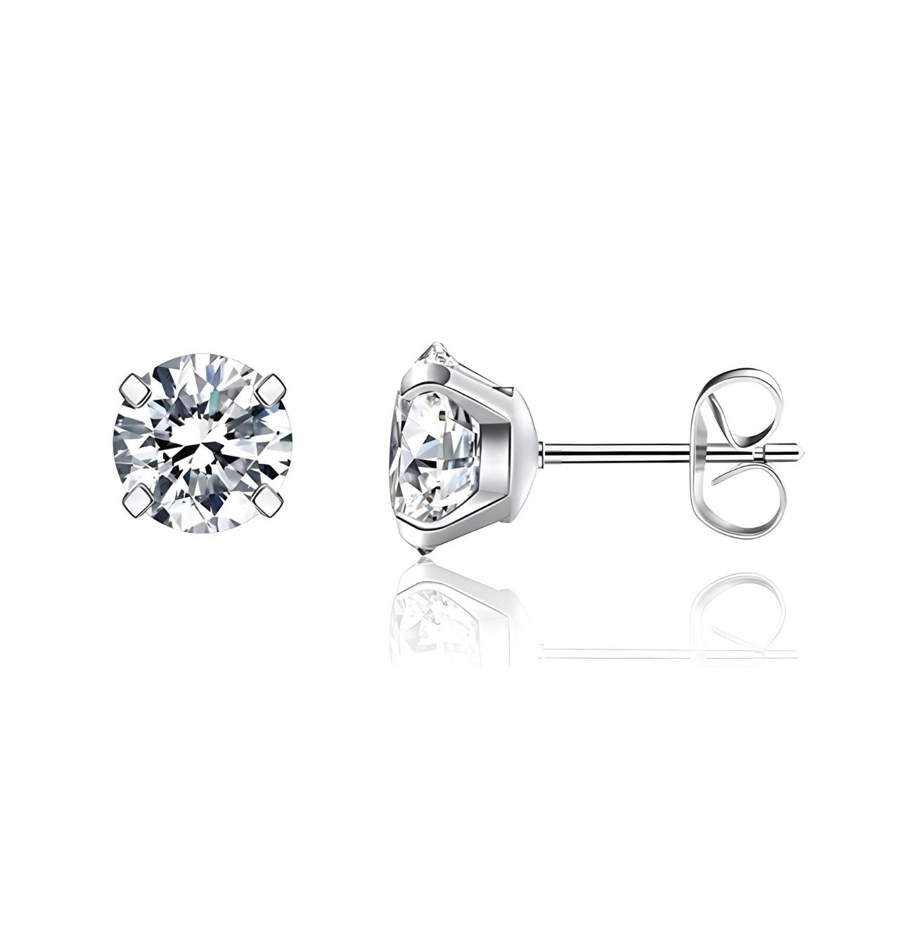 Star Studs - Silver