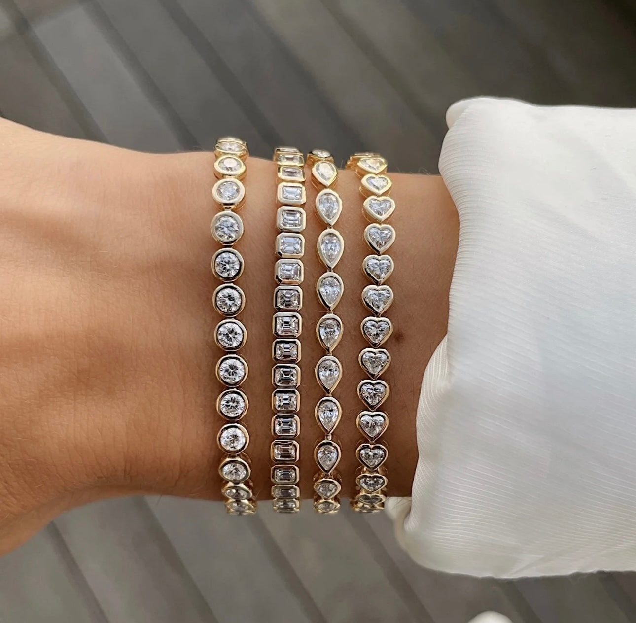 SQ Tennis Bracelet