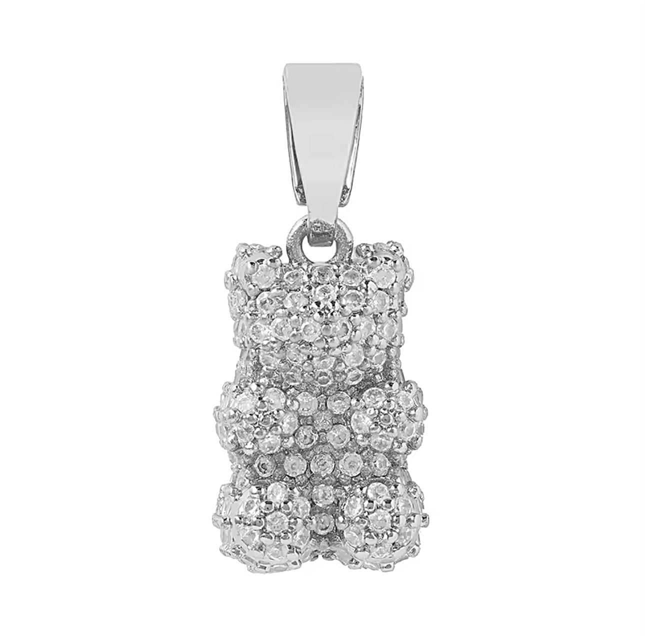 Bear Necklace - Silver