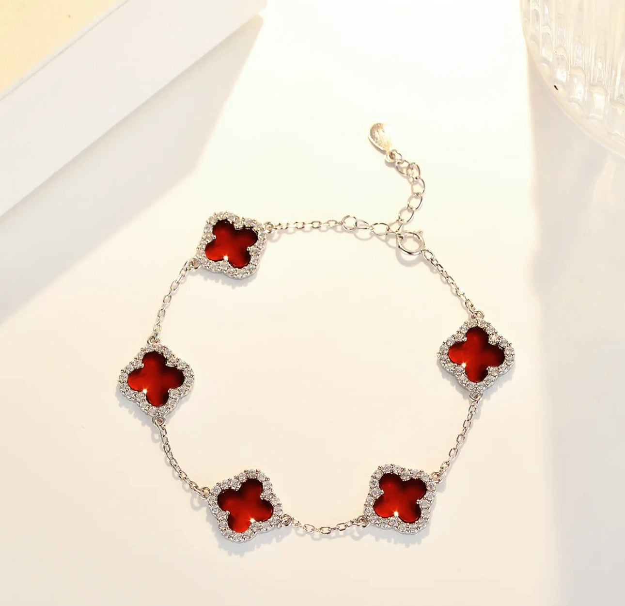 Scarlett Clover Bracelet