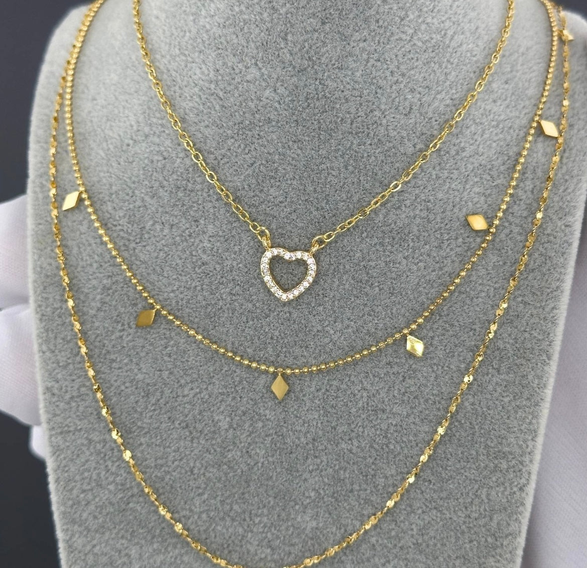 Gold Heart Necklace