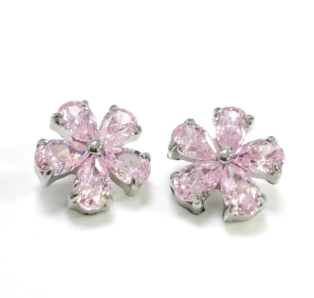 Blush Petal Studs