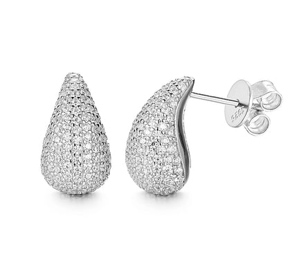 Silver Drop Earrings
